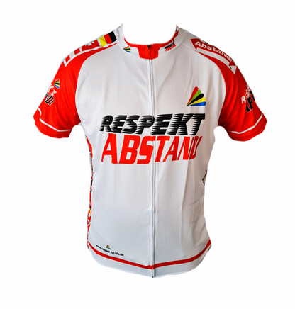 Trikot Abstand rot - RFL-Radsportbekleidung